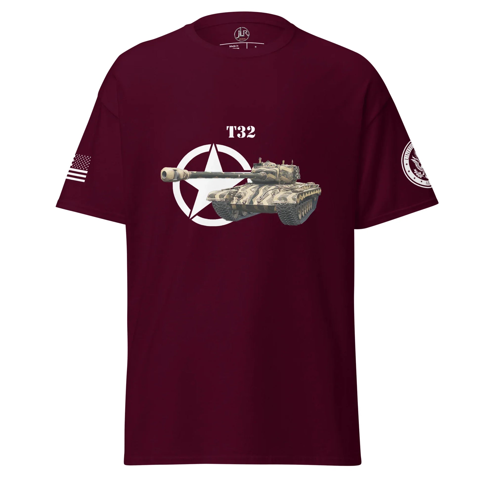 amerikanischer-schwerer-panzer-t32-t-shirt-t-shirt-jlr-design-7 - JLR Design