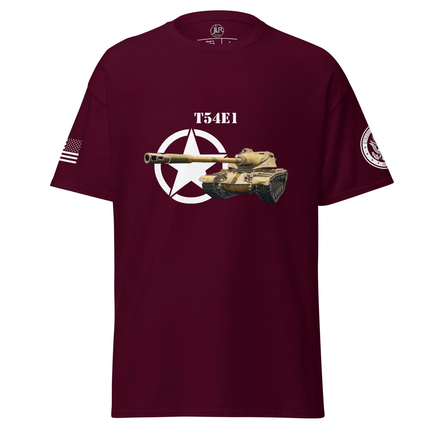 amerikanischer-schwerer-panzer-t54e1-t-shirt-t-shirt-jlr-design-7 - JLR Design