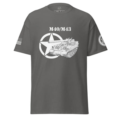 amerikanisches-artilleriefahrzeug-m40m43-t-shirt-sw-t-shirt-jlr-design-10 - JLR Design