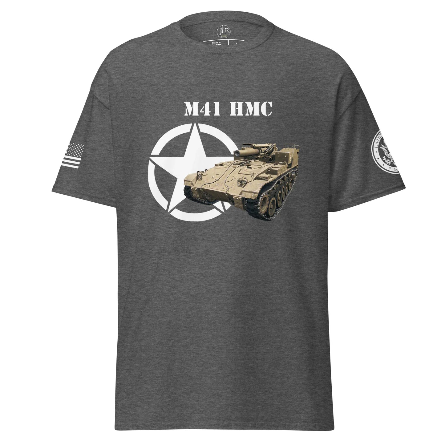 amerikanisches-artilleriefahrzeug-m41-hmc-t-shirt-t-shirt-jlr-design-16 - JLR Design