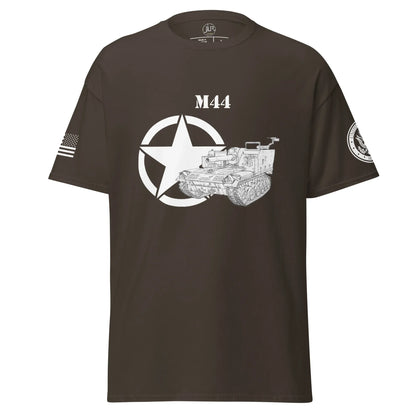 amerikanisches-artilleriefahrzeug-m44-t-shirt-sw-t-shirt-jlr-design-13 - JLR Design