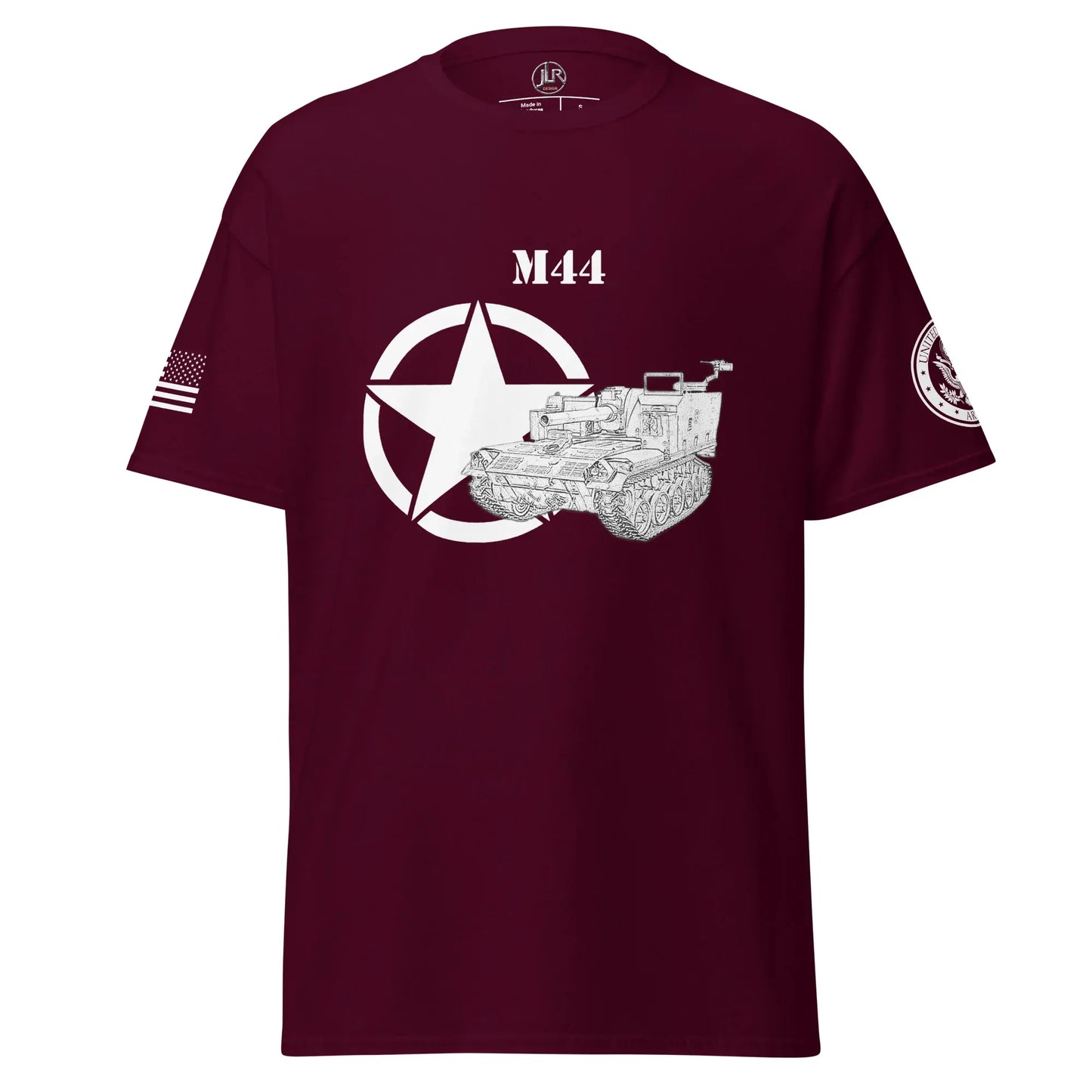 amerikanisches-artilleriefahrzeug-m44-t-shirt-sw-t-shirt-jlr-design-7 - JLR Design