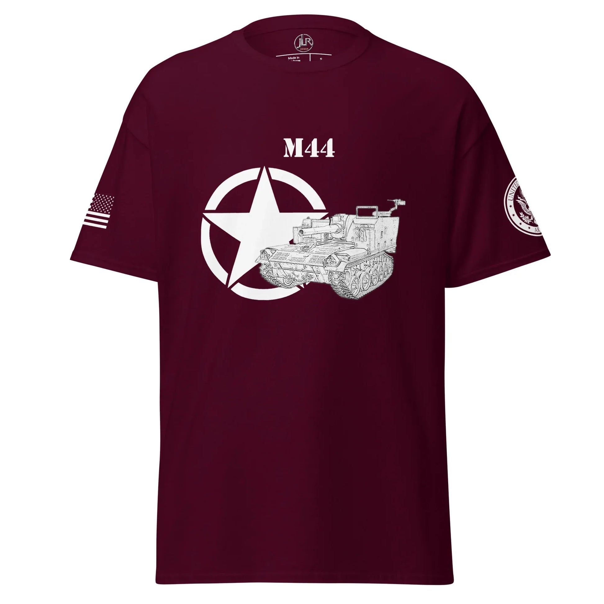 amerikanisches-artilleriefahrzeug-m44-t-shirt-sw-t-shirt-jlr-design-7 - JLR Design
