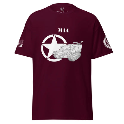 amerikanisches-artilleriefahrzeug-m44-t-shirt-sw-t-shirt-jlr-design-7 - JLR Design