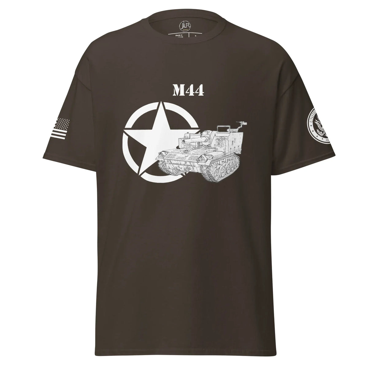 amerikanisches-artilleriefahrzeug-m44-t-shirt-sw-t-shirt-jlr-design-jlr-design-de-13 - JLR Design