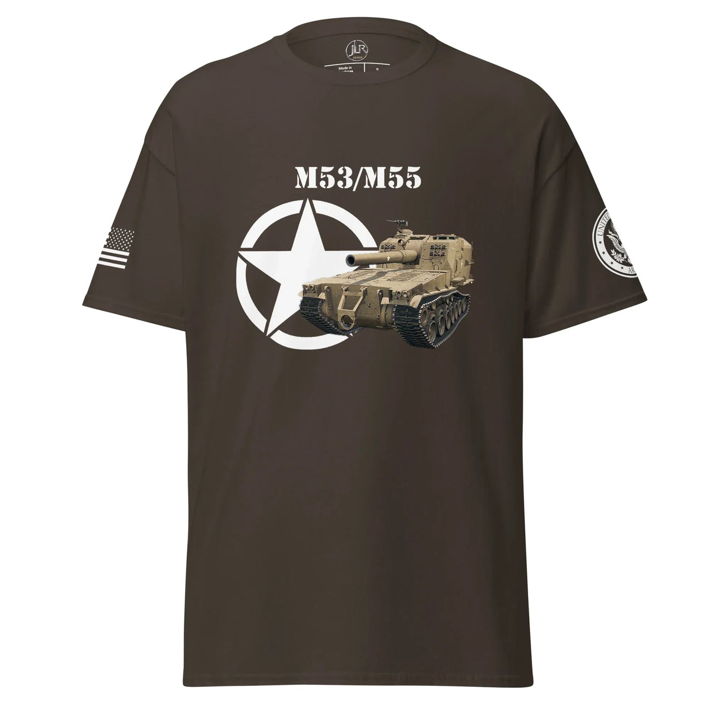 amerikanisches-artilleriefahrzeug-m53m55-t-shirt-t-shirt-jlr-design-13 - JLR Design