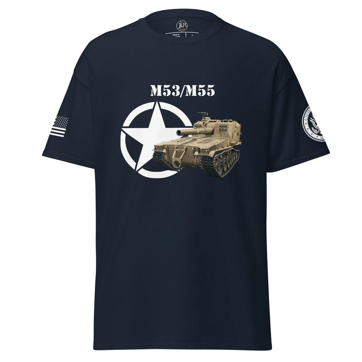 amerikanisches-artilleriefahrzeug-m53m55-t-shirt-t-shirt-jlr-design-jlr-design-de-4 - JLR Design