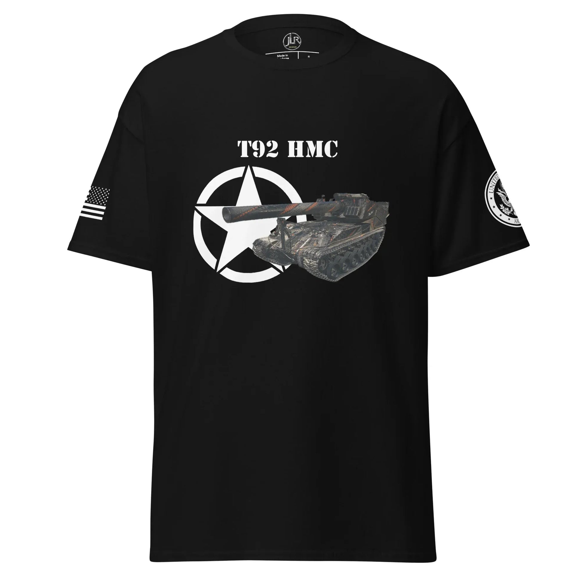 amerikanisches-artilleriefahrzeug-t92-hmc-t-shirt-t-shirt-jlr-design-1 - JLR Design