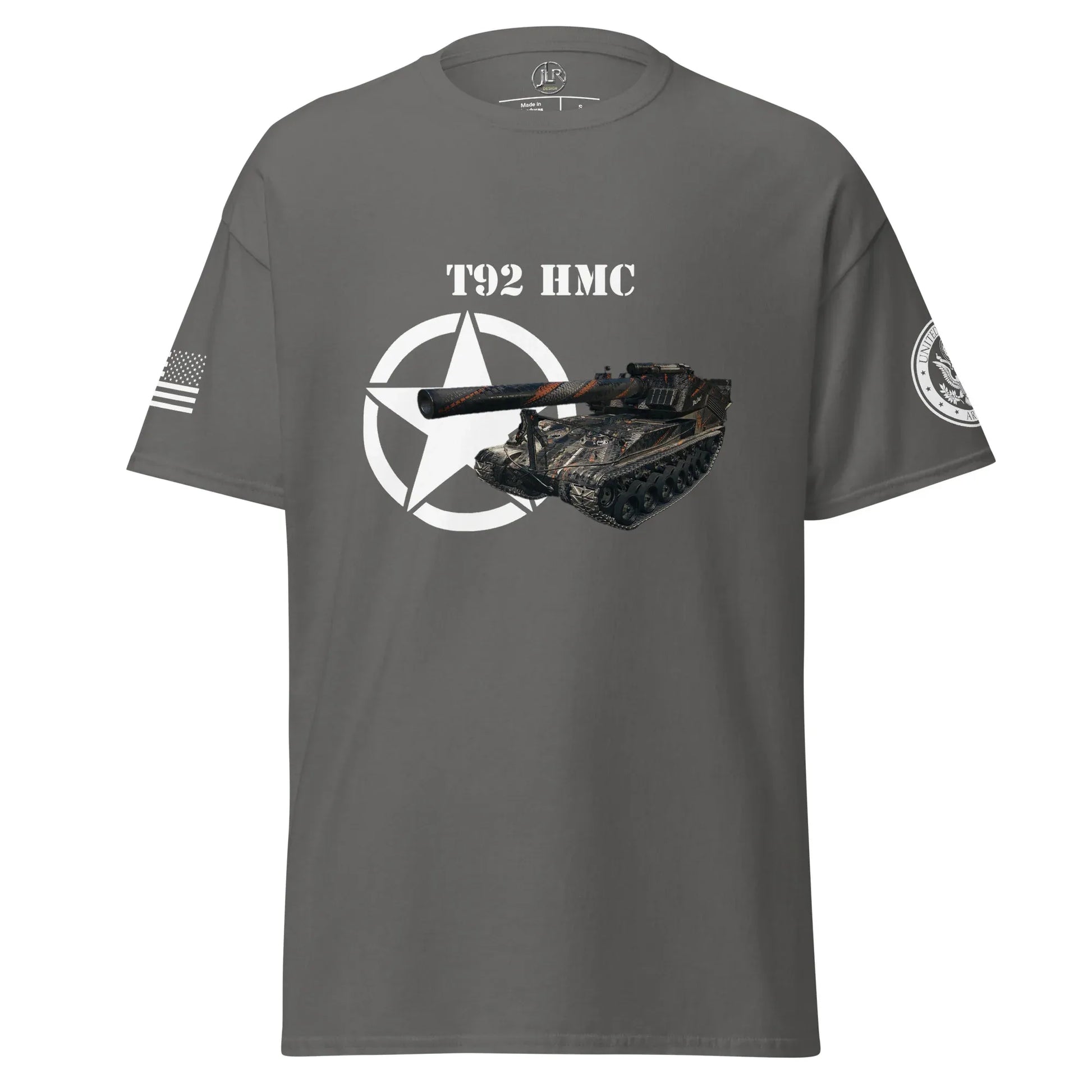 amerikanisches-artilleriefahrzeug-t92-hmc-t-shirt-t-shirt-jlr-design-10 - JLR Design