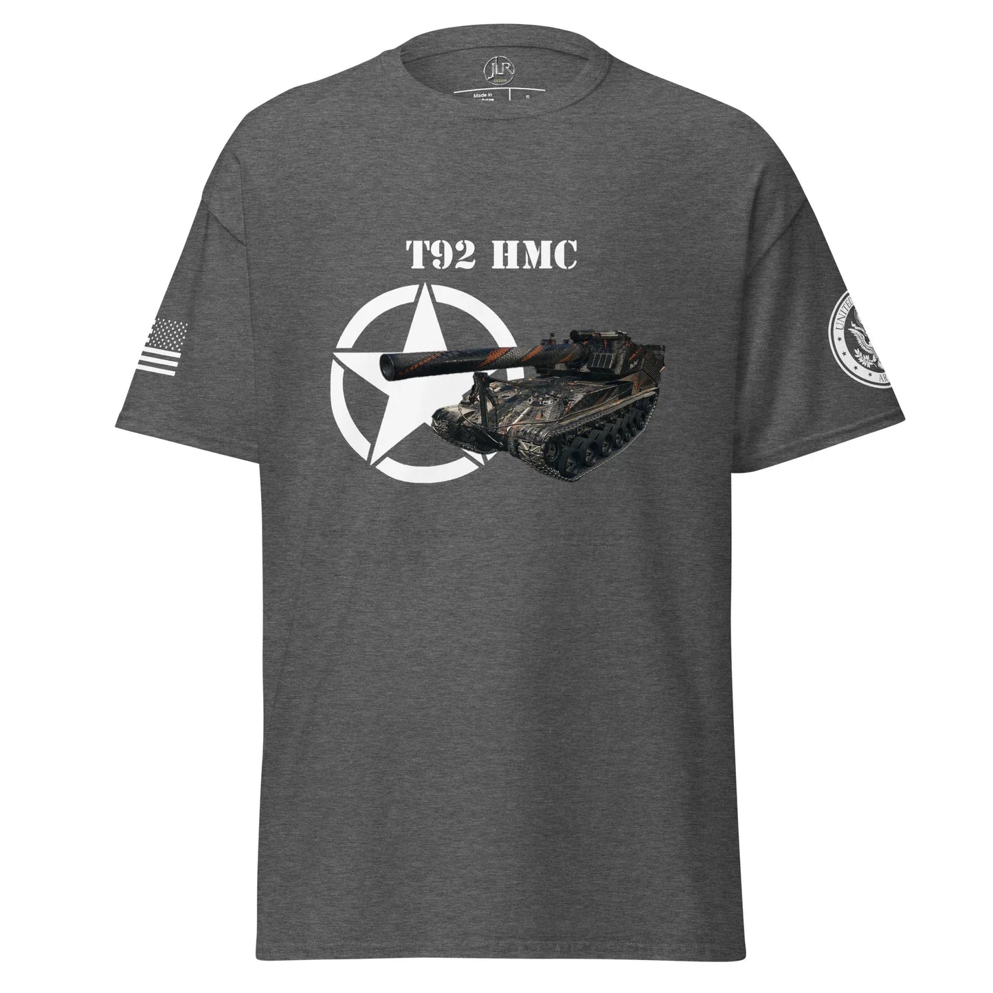 amerikanisches-artilleriefahrzeug-t92-hmc-t-shirt-t-shirt-jlr-design-16 - JLR Design
