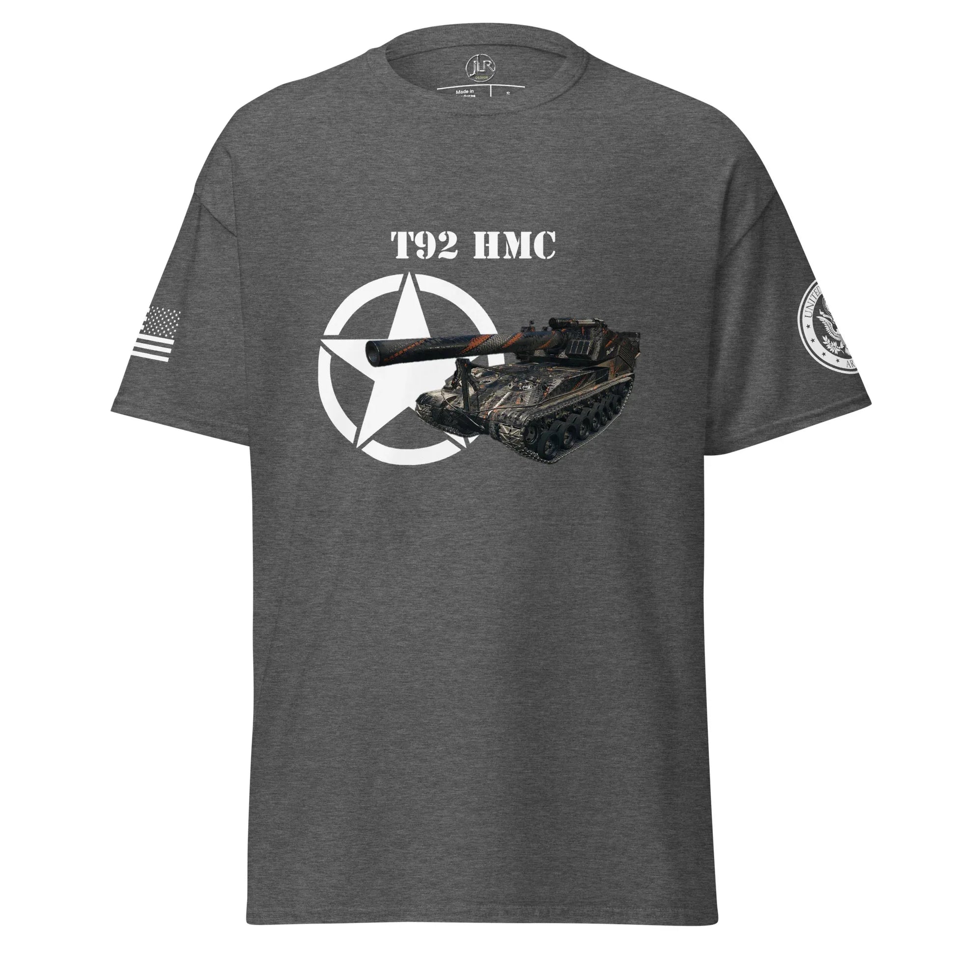 amerikanisches-artilleriefahrzeug-t92-hmc-t-shirt-t-shirt-jlr-design-16 - JLR Design