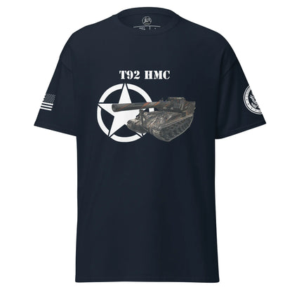 amerikanisches-artilleriefahrzeug-t92-hmc-t-shirt-t-shirt-jlr-design-4 - JLR Design