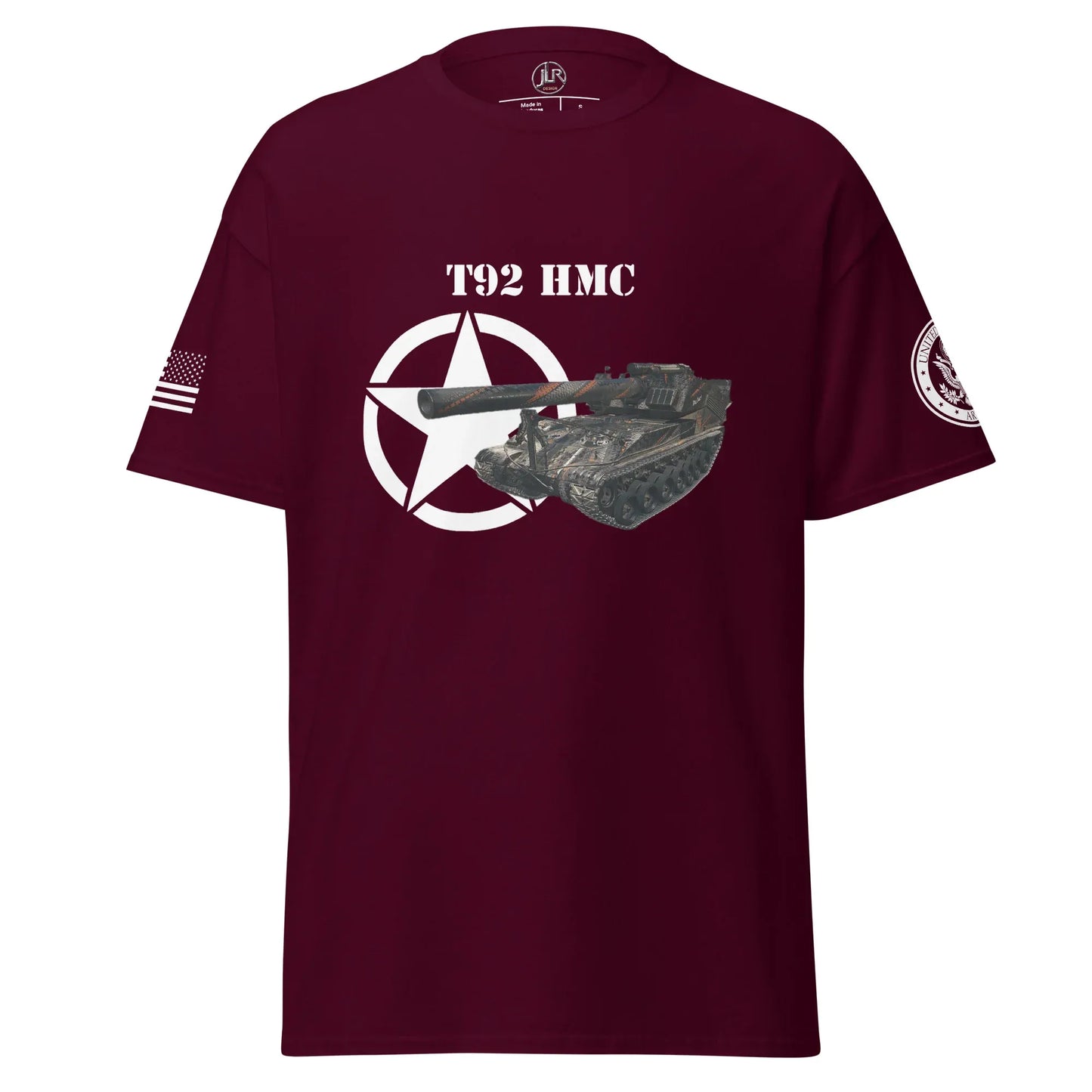 amerikanisches-artilleriefahrzeug-t92-hmc-t-shirt-t-shirt-jlr-design-7 - JLR Design