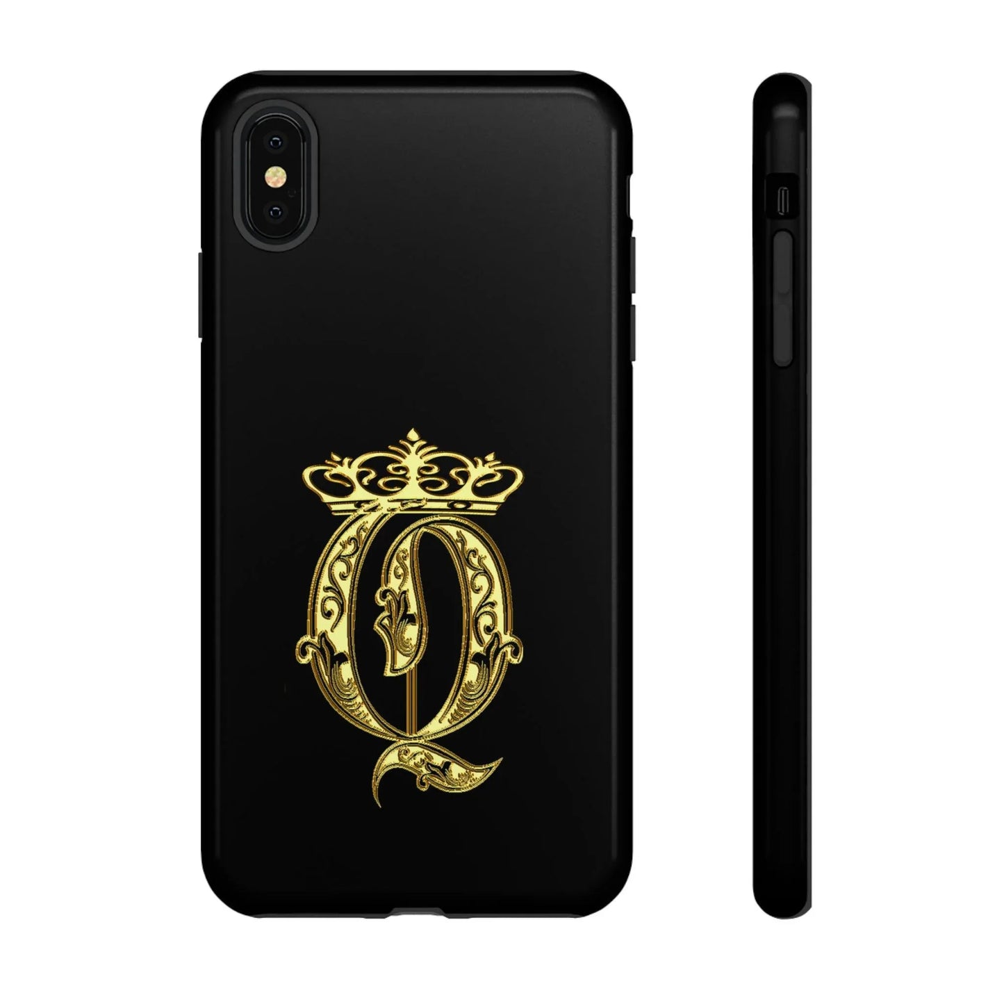 apple-iphone-gold-queen-cover-phone-case-jlr-design-101 - JLR Design