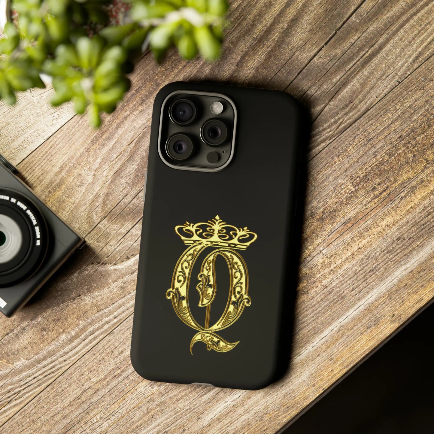 apple-iphone-gold-queen-cover-phone-case-jlr-design-115 - JLR Design