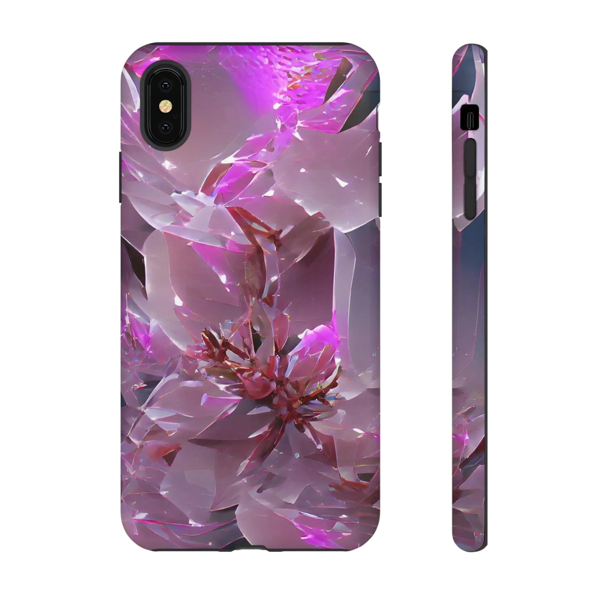 apple-iphone-pink-flower-cover-phone-case-jlr-design-103 - JLR Design