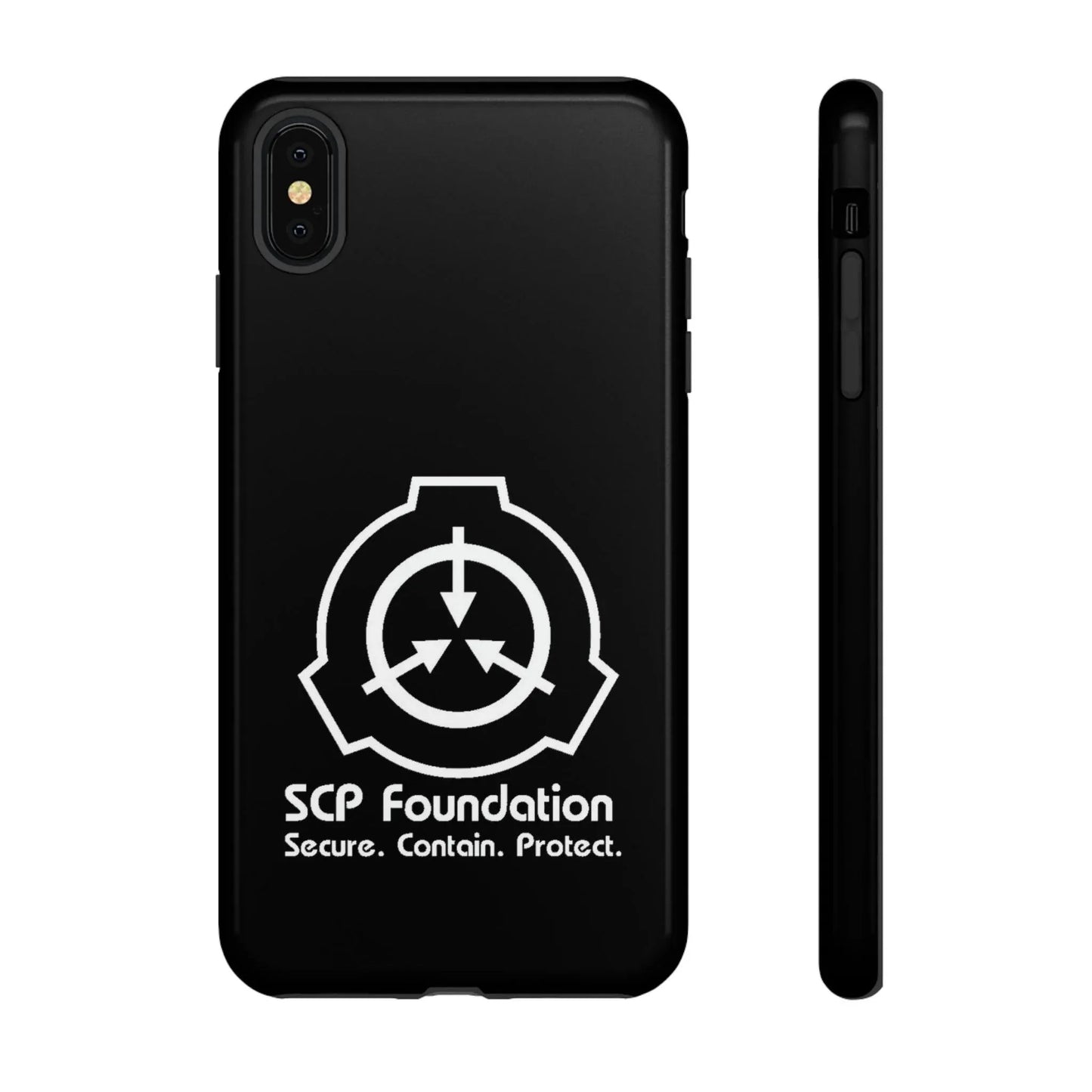 apple-iphone-scp-foundation-schwarz-cover-phone-case-jlr-design-101 - JLR Design