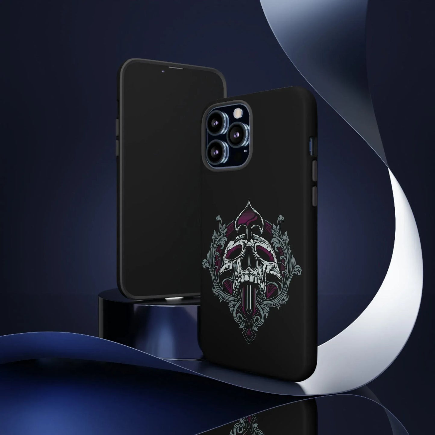 apple-iphone-spade-skull-cover-phone-case-jlr-design-26 - JLR Design