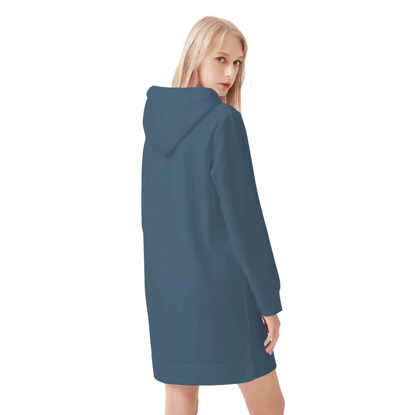 arapawa-damen-hoodiekleid-warmes-velvet-kapuzenkleid-aus-weichem-samt-fleece-hoodiekleid-jlr-design-2 - JLR Design