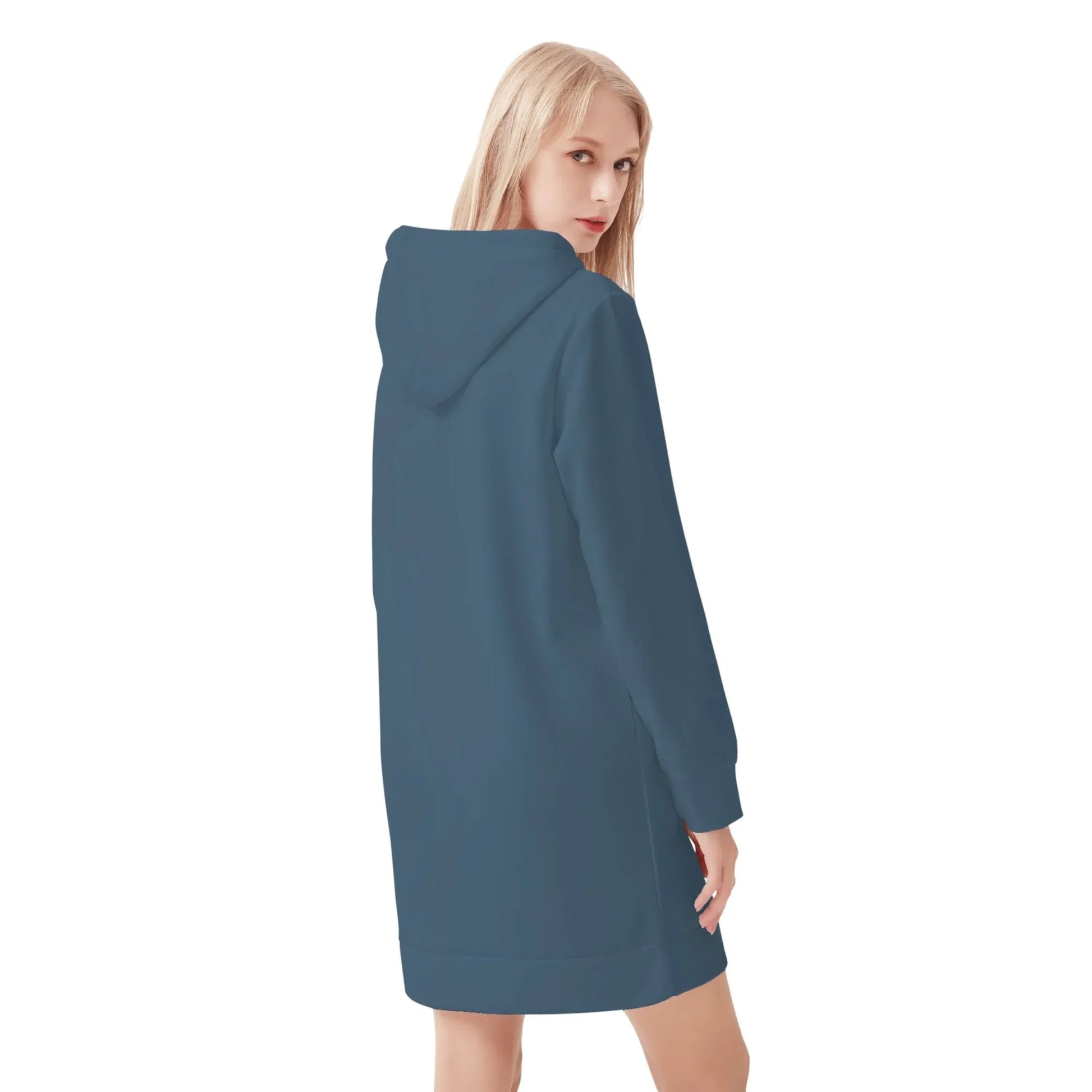 arapawa-damen-hoodiekleid-warmes-velvet-kapuzenkleid-aus-weichem-samt-fleece-hoodiekleid-jlr-design-2 - JLR Design