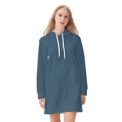 arapawa-damen-hoodiekleid-warmes-velvet-kapuzenkleid-aus-weichem-samt-fleece-hoodiekleid-jlr-design-3 - JLR Design