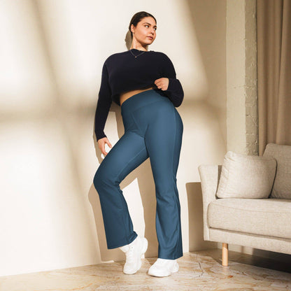 arapawa-high-waist-flare-leggings-flare-leggings-jlr-design-4 - JLR Design