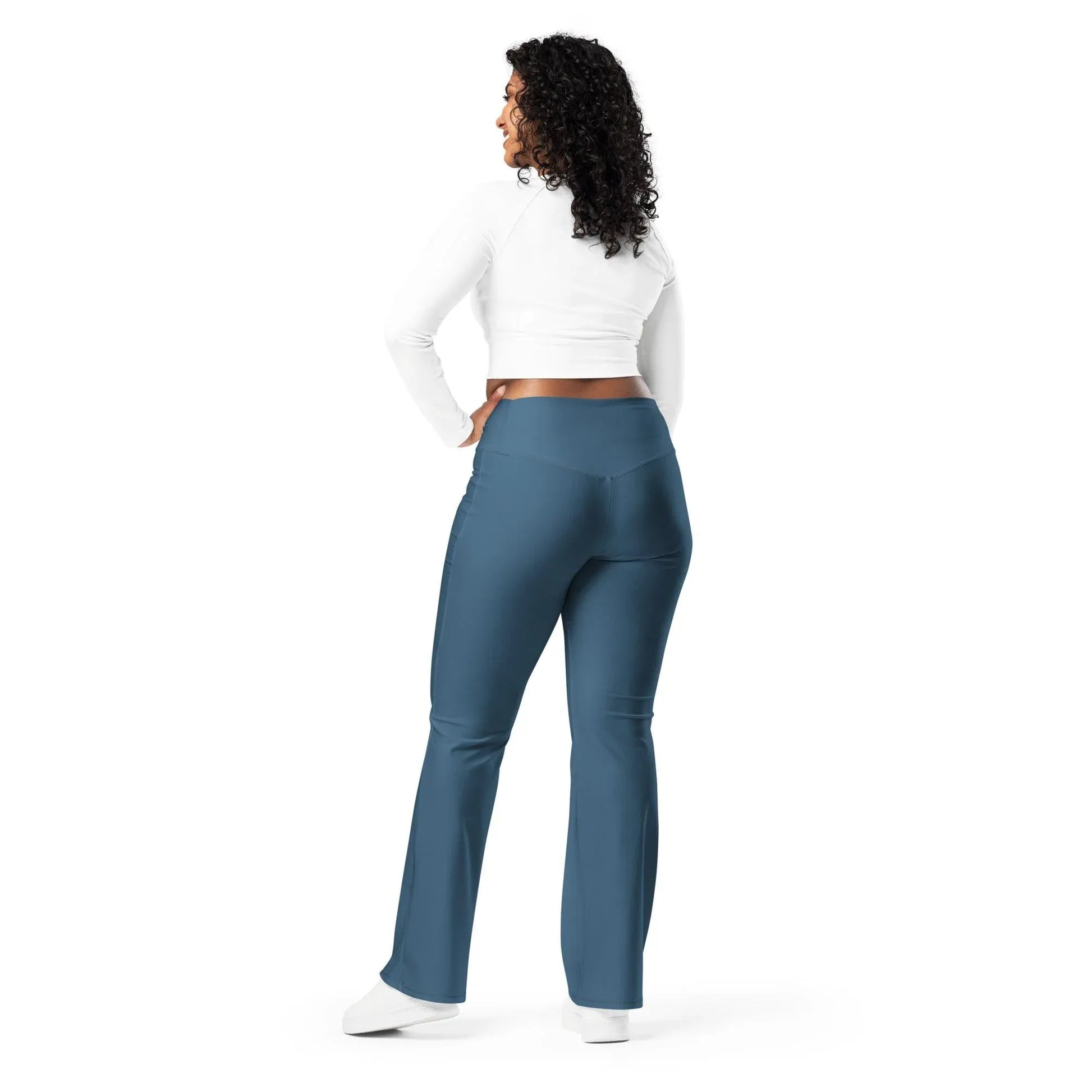 arapawa-high-waist-flare-leggings-flare-leggings-jlr-design-9 - JLR Design