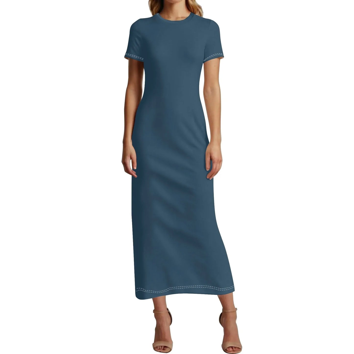 arapawa-short-sleeve-long-dress-long-dress-jlr-design-1 - JLR Design