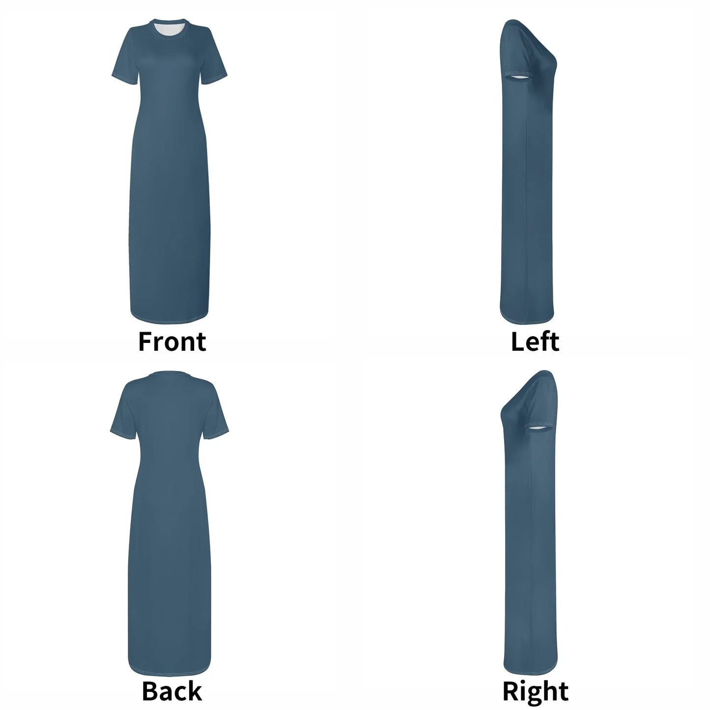 arapawa-short-sleeve-long-dress-long-dress-jlr-design-7 - JLR Design