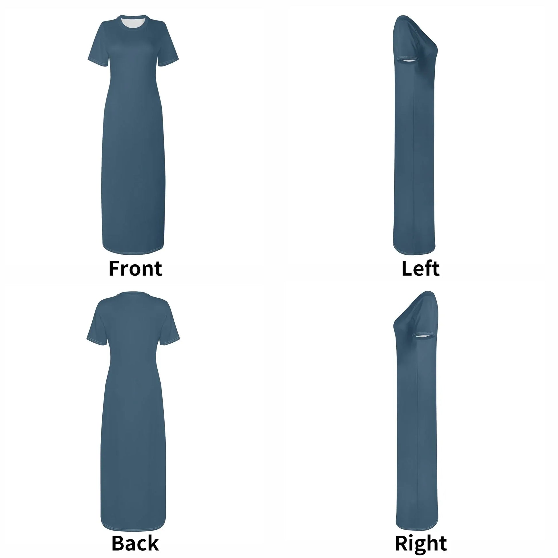 arapawa-short-sleeve-long-dress-long-dress-jlr-design-7 - JLR Design