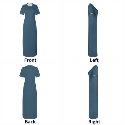 arapawa-short-sleeve-long-dress-long-dress-jlr-design-7 - JLR Design