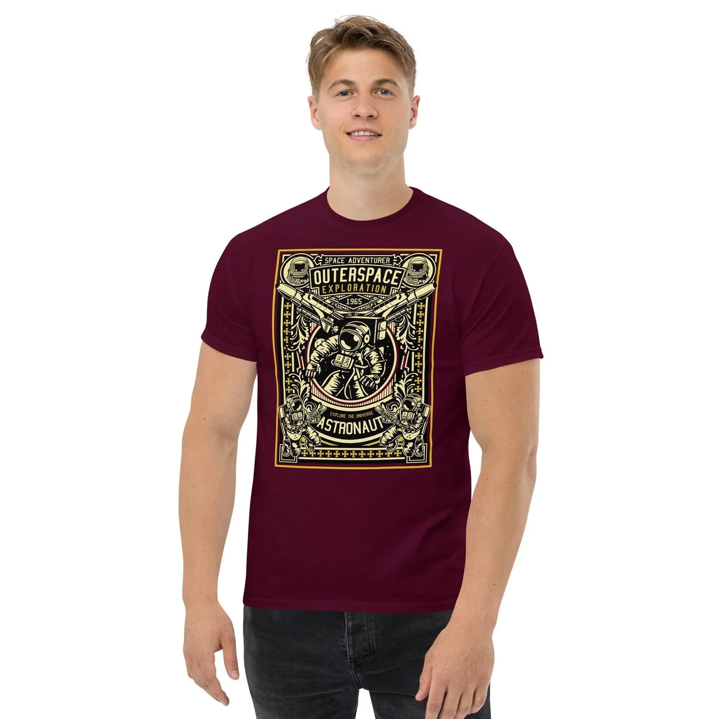 astronaut-outer-space-herren-t-shirt-t-shirt-jlr-design-2 - JLR Design