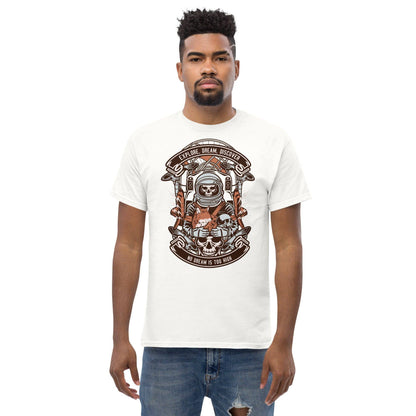 astronaut-skull-herren-t-shirt-t-shirt-jlr-design-1 - JLR Design