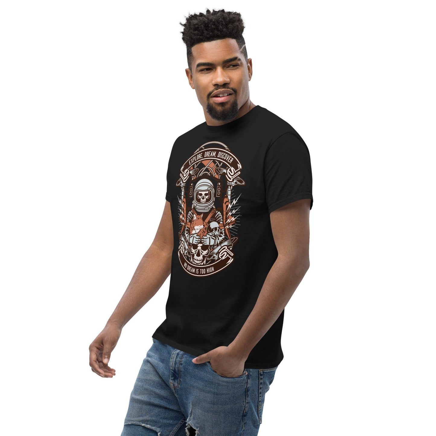 astronaut-skull-herren-t-shirt-t-shirt-jlr-design-8 - JLR Design