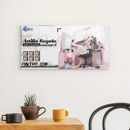 attilio-regolo-on-the-job-azur-lane-poster-poster-jlr-design-3 - JLR Design