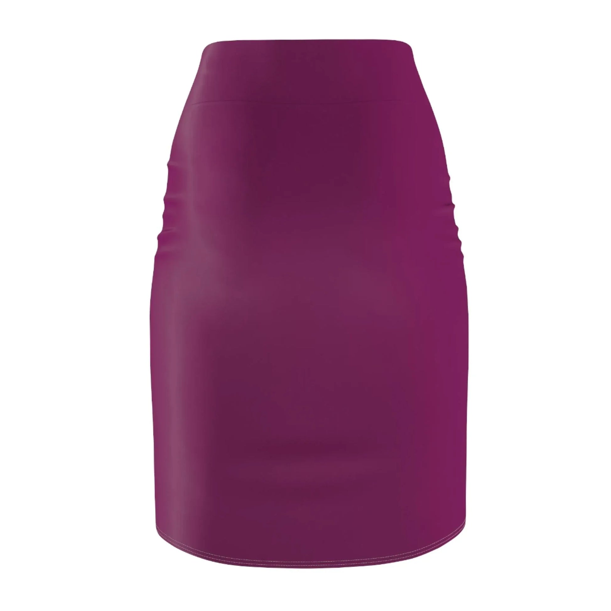 aubergine-bleistiftrock-fur-damen-eleganter-mid-waist-rock-mit-stretch-komfort-bleistiftrock-jlr-design-4 - JLR Design