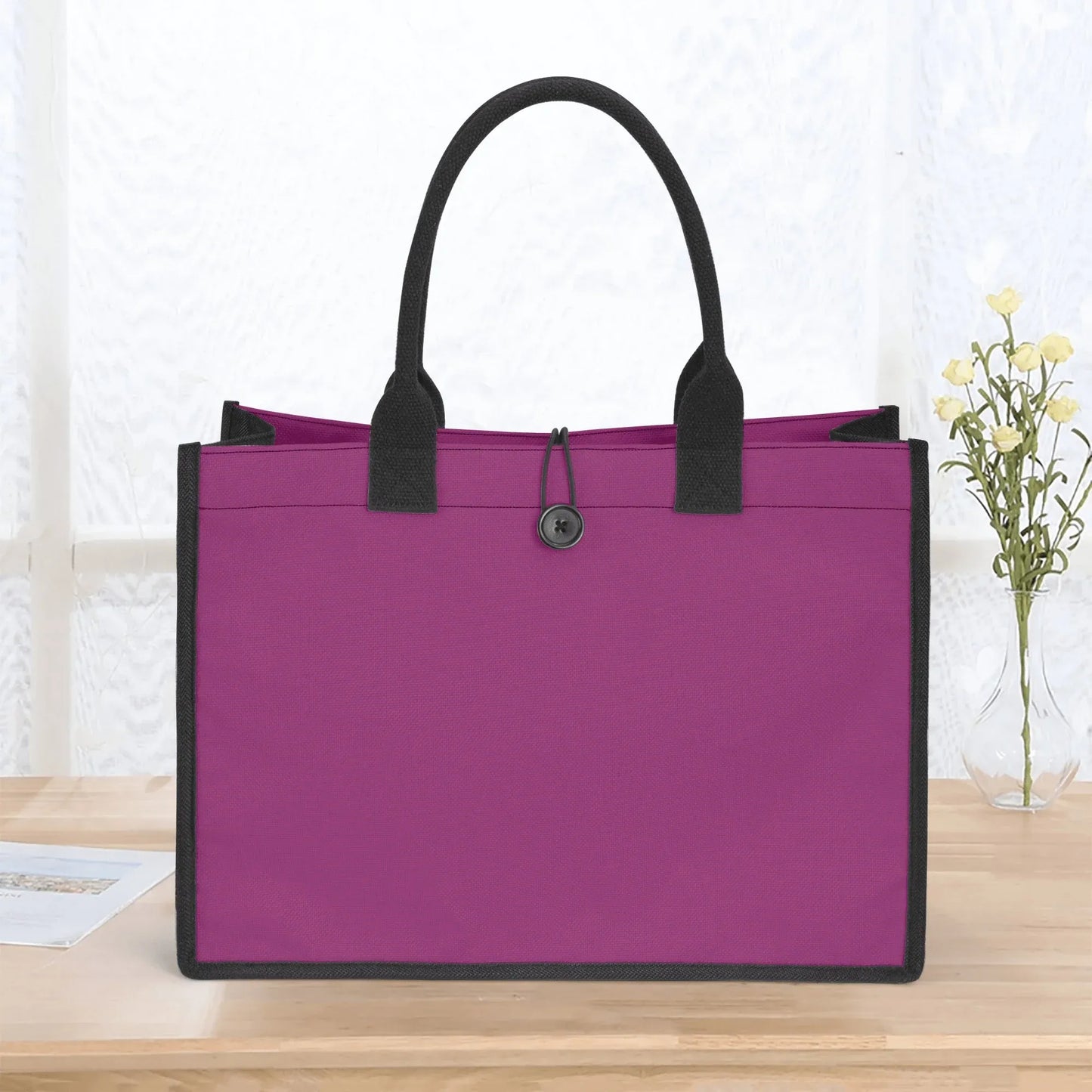 aubergine-canvas-shopper-tasche-einkaufstasche-jlr-design-5 - JLR Design