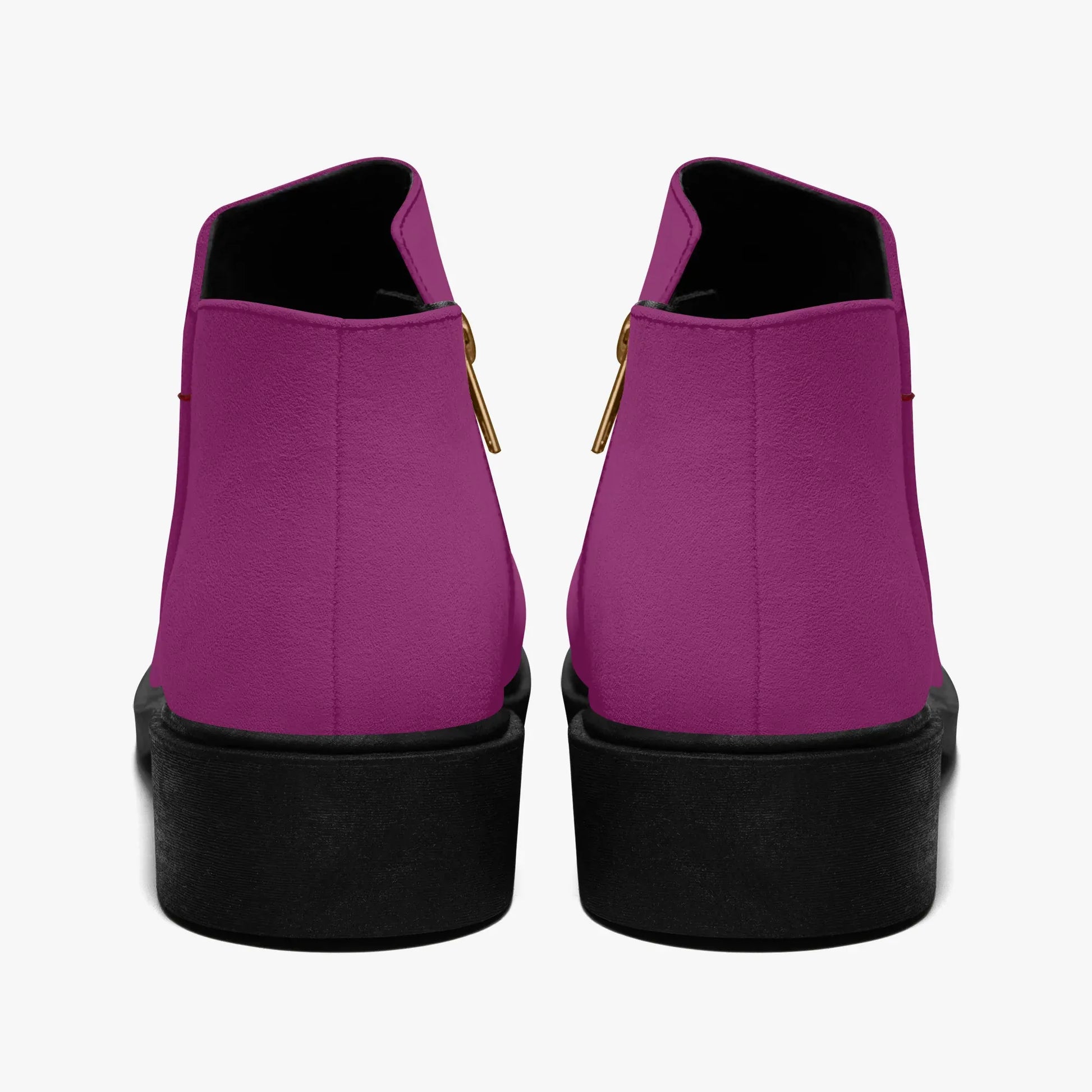 aubergine-elegante-reissverschluss-stiefeletten-stiefeletten-jlr-design-2 - JLR Design