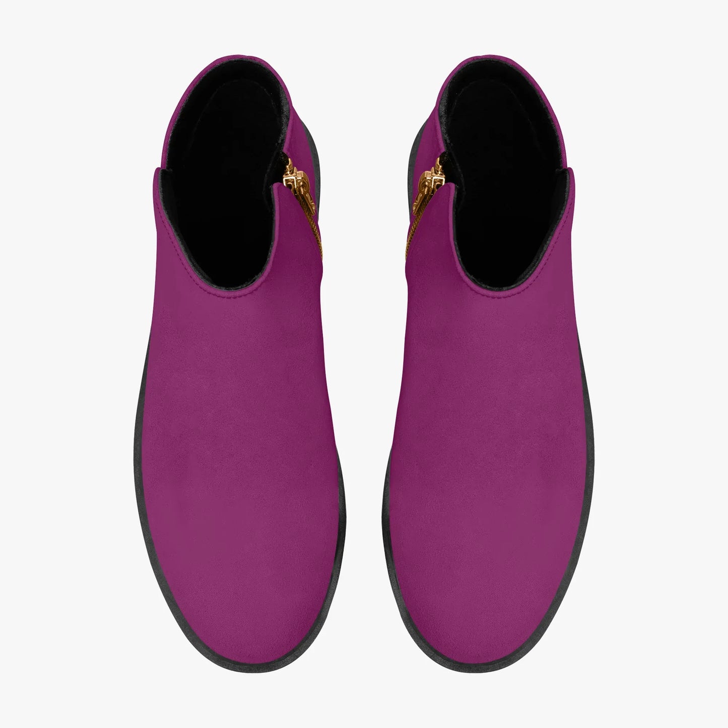 aubergine-elegante-reissverschluss-stiefeletten-stiefeletten-jlr-design-7 - JLR Design