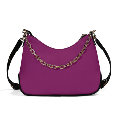 aubergine-elegante-umhangetasche-mit-kette-umhangetasche-jlr-design-1 - JLR Design