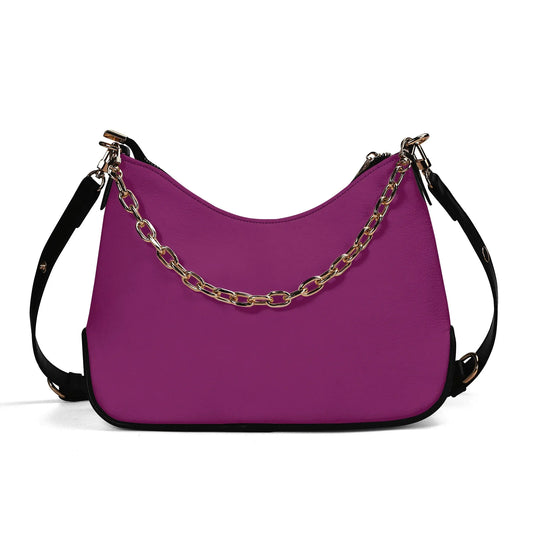 aubergine-elegante-umhangetasche-mit-kette-umhangetasche-jlr-design-1 - JLR Design