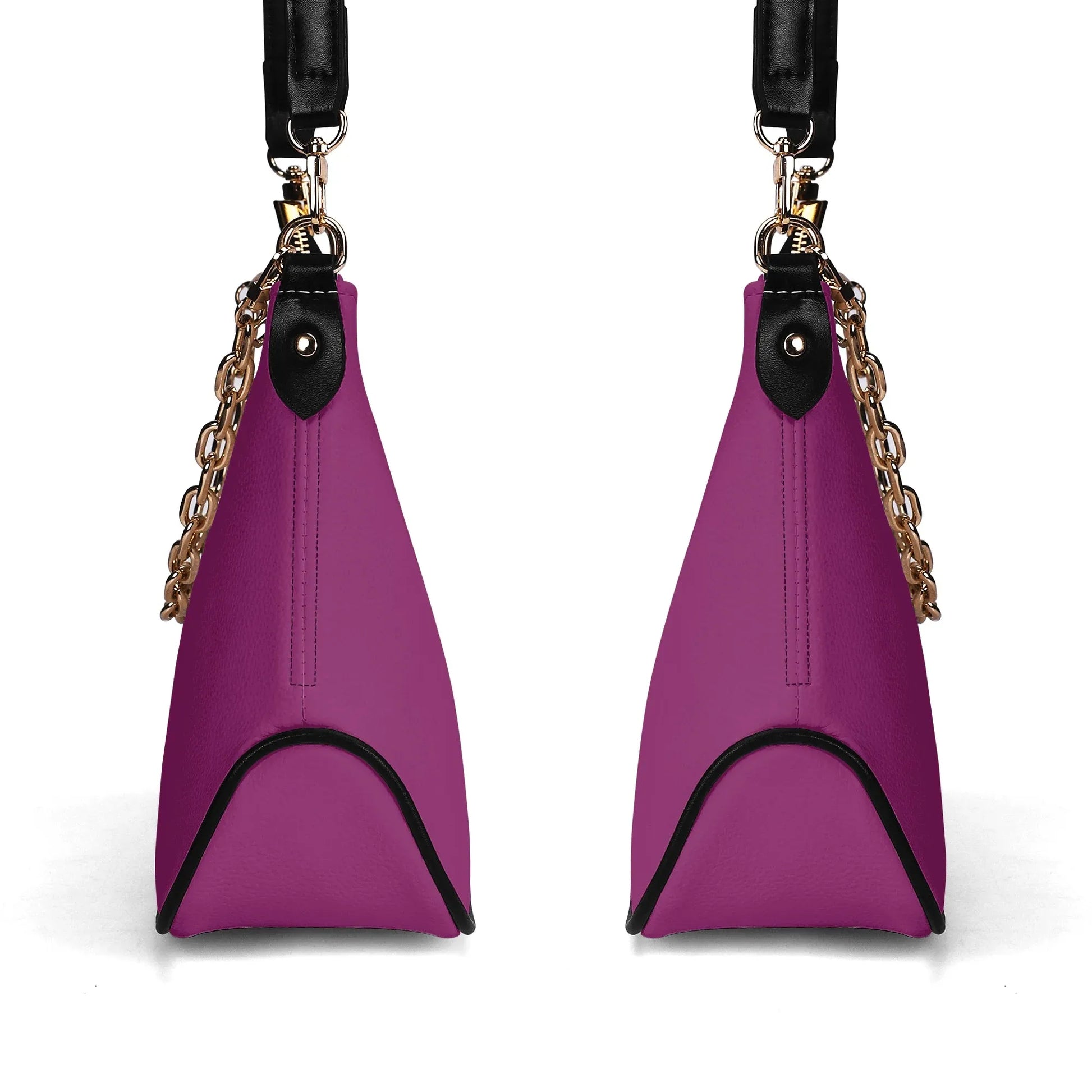 aubergine-elegante-umhangetasche-mit-kette-umhangetasche-jlr-design-4 - JLR Design