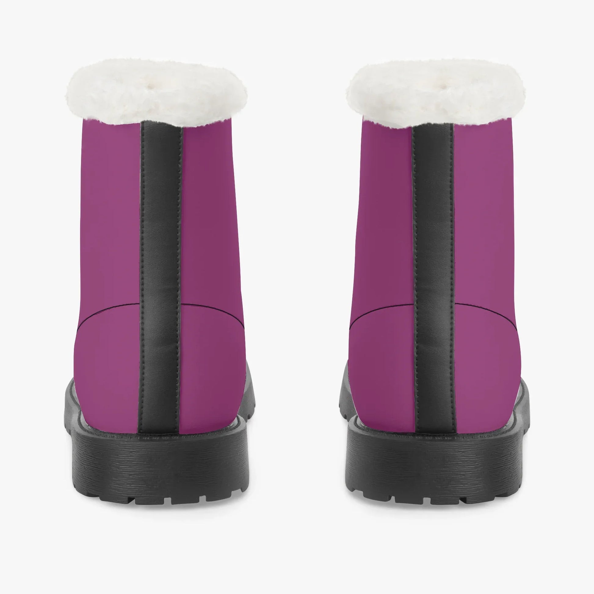 aubergine-faux-fur-leder-boots-boots-jlr-design-6 - JLR Design