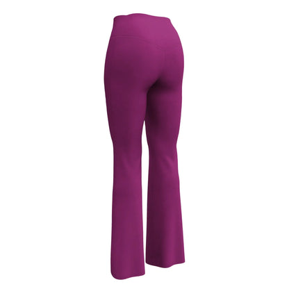 aubergine-high-waist-flare-leggings-flare-leggings-jlr-design-12 - JLR Design