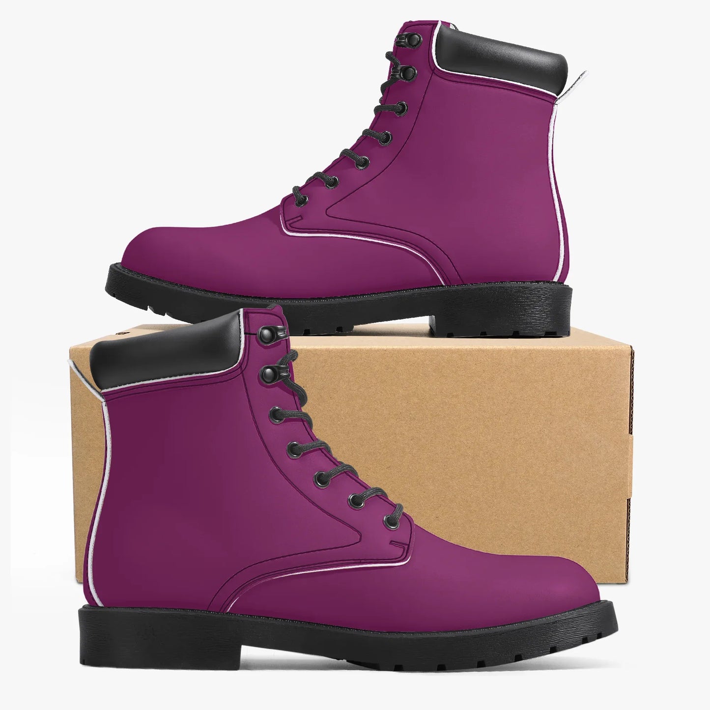 aubergine-leder-boots-or-stylische-und-warme-winterstiefel-boots-jlr-design-10 - JLR Design