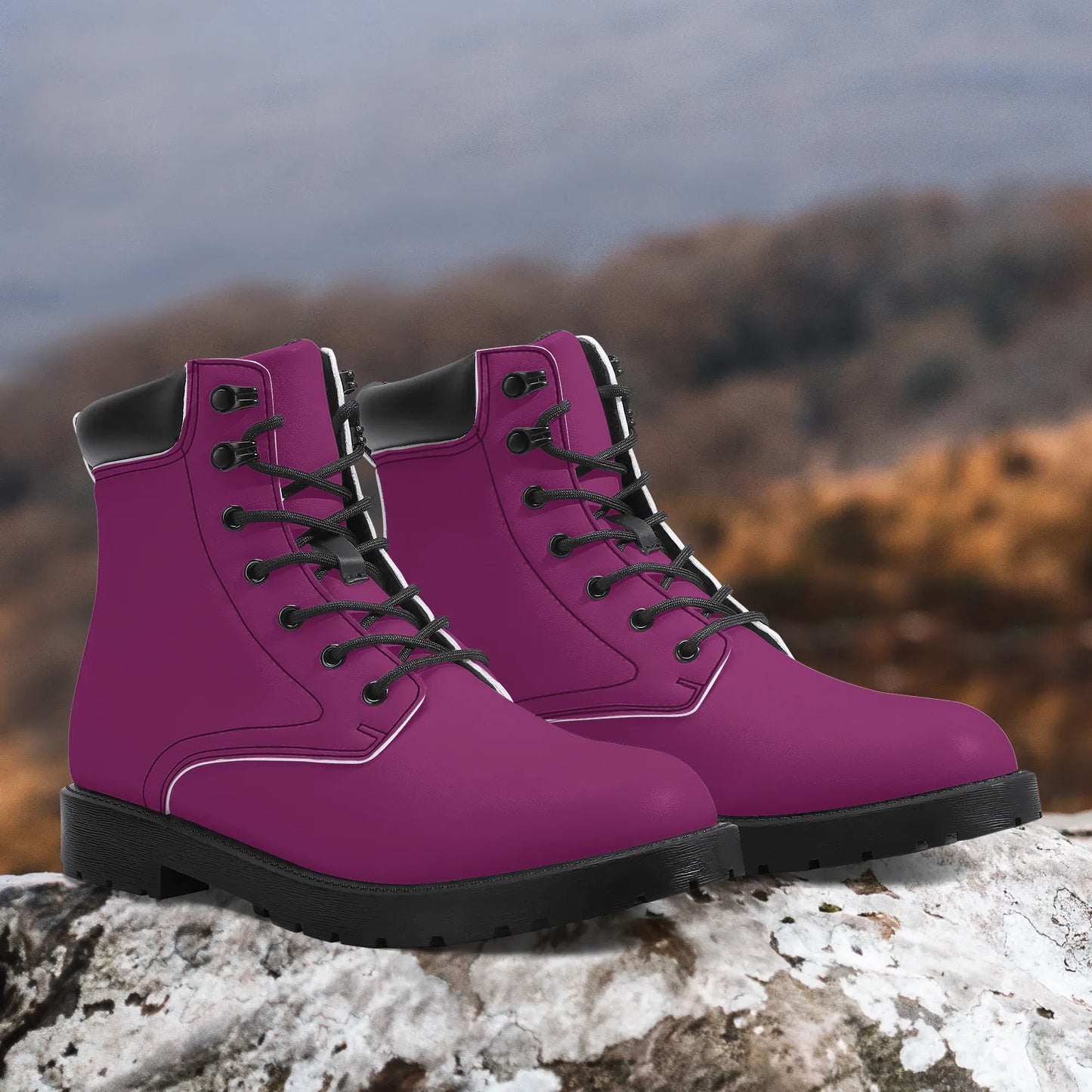 aubergine-leder-boots-or-stylische-und-warme-winterstiefel-boots-jlr-design-2 - JLR Design