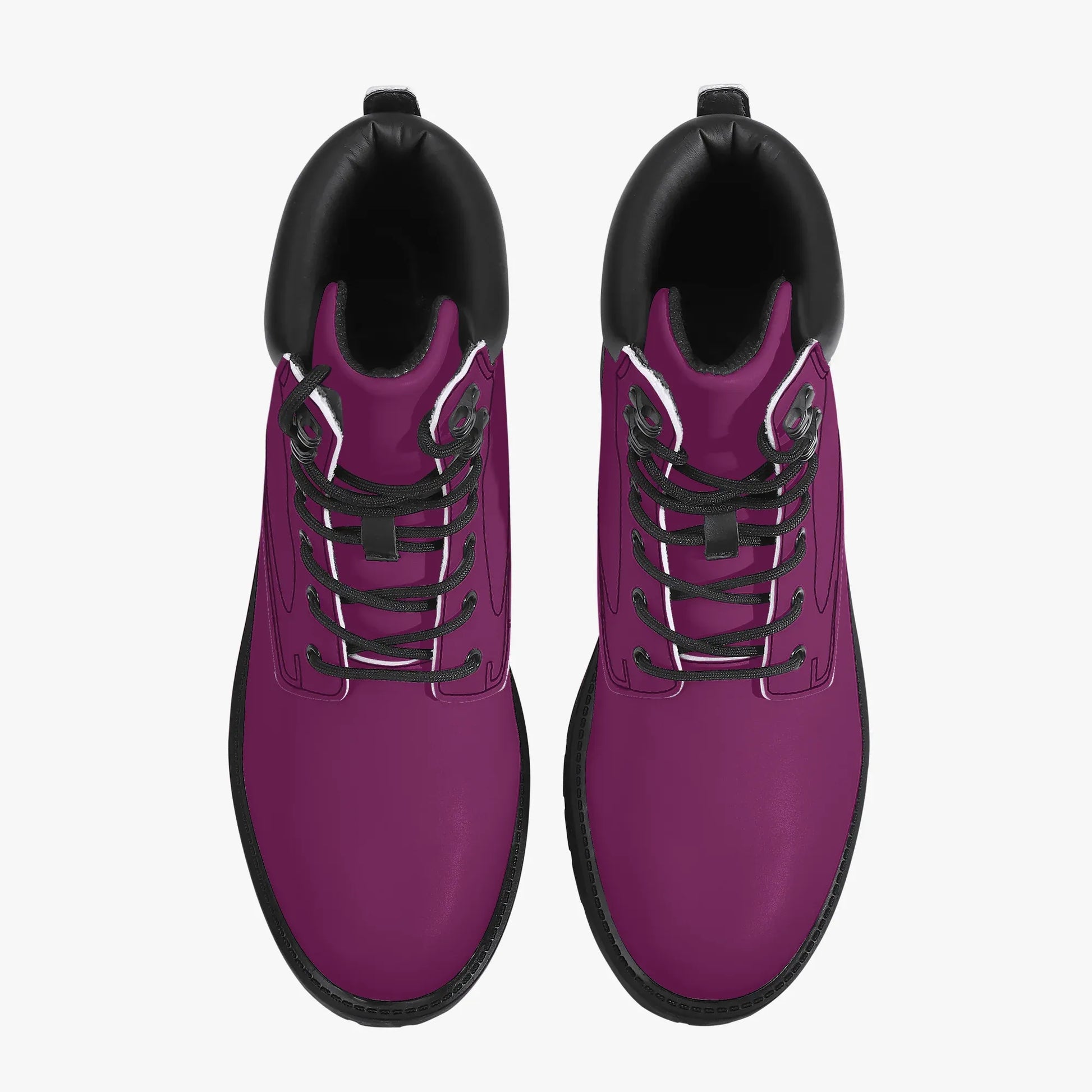 aubergine-leder-boots-or-stylische-und-warme-winterstiefel-boots-jlr-design-4 - JLR Design
