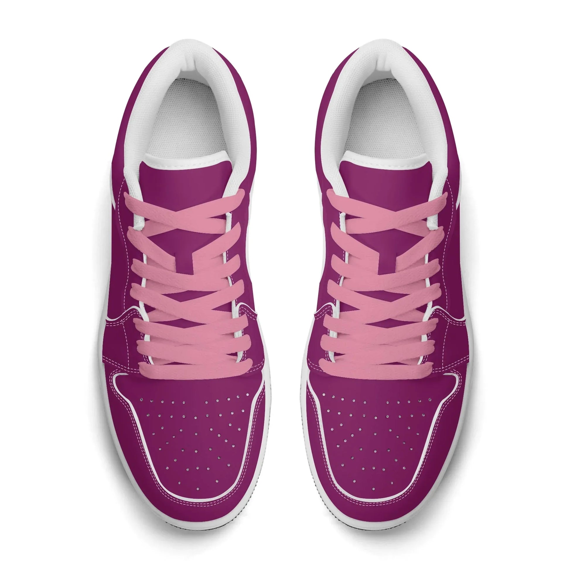 aubergine-low-top-leder-sneaker-fur-damen-sneaker-jlr-design-7 - JLR Design