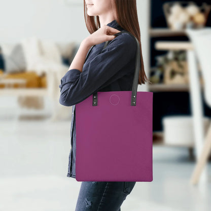 aubergine-pu-leder-handtasche-handtasche-jlr-design-5 - JLR Design