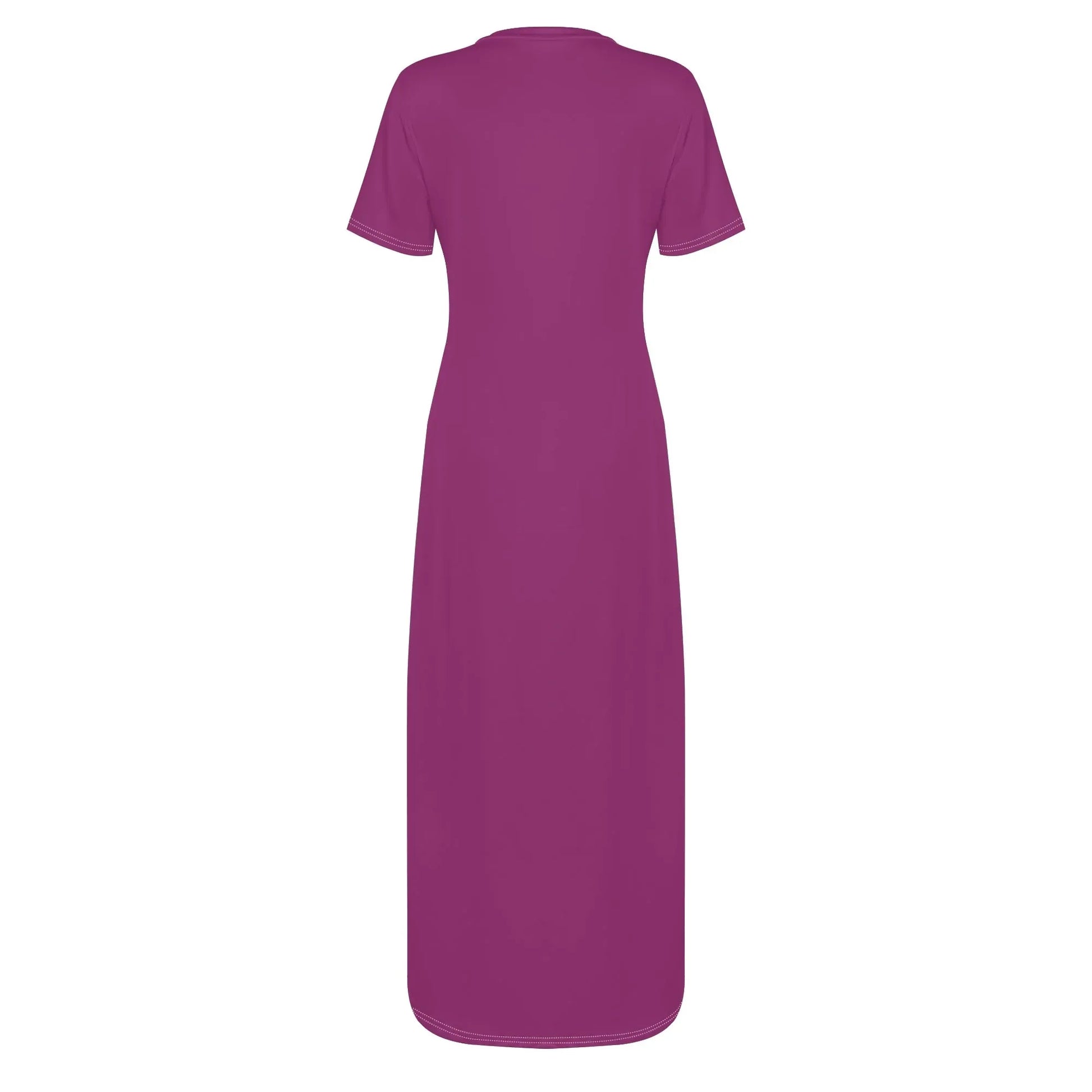 aubergine-short-sleeve-long-dress-long-dress-jlr-design-4 - JLR Design